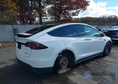 2023 Tesla Model X Plaid Tri Motor All-Wheel Drive из США, поврежденный, VIN 7SAXCBE69PF376161